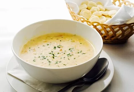 Corn chowder - Clam chowder