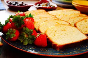 The Commander Hotel's Peach Brandy Pound Cake Pound cake - Mousse