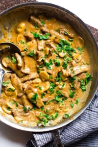 The Hirshon Franco-Russian Beef Stroganoff