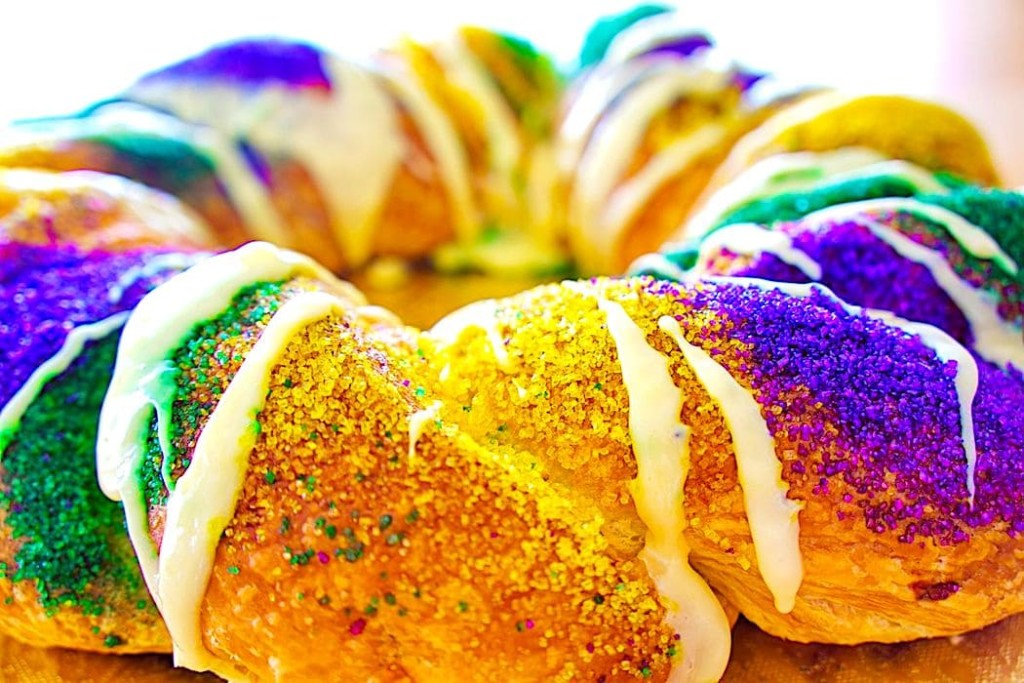 The Hirshon Mardi Gras King Cake