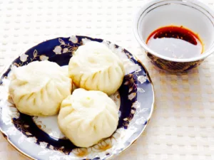 The Hirshon Kawa Manta (Uyghur Lamb and Pumpkin Dumplings) & Dipping Sauce - كاۋا مانتا Uyghur Manta