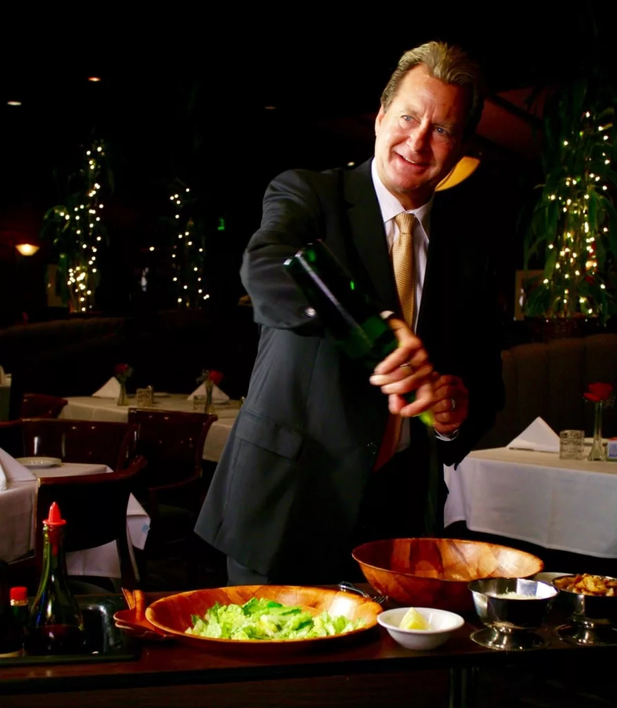 Tableside Caesar Preparation