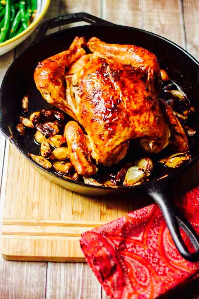 The Hirshon Chicken With 40 Cloves Of Garlic