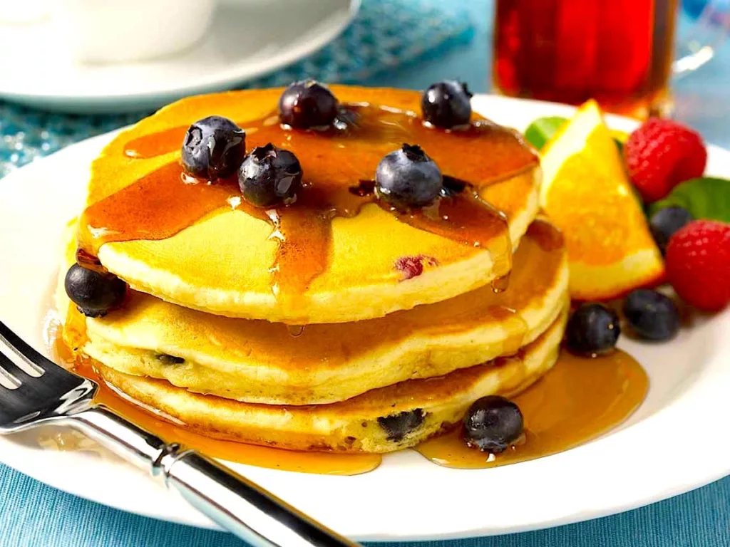 Bridget's Blueberry Pancakes