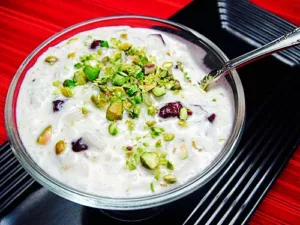The Hirshon Coconut Rice Pudding with Cranberries, Raisins and Pistachios The Hirshon Coconut Rice Pudding with Cranberries, Raisins and Pistachios