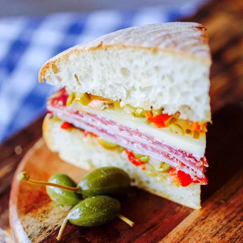 The Hirshon New Orleans Muffuletta