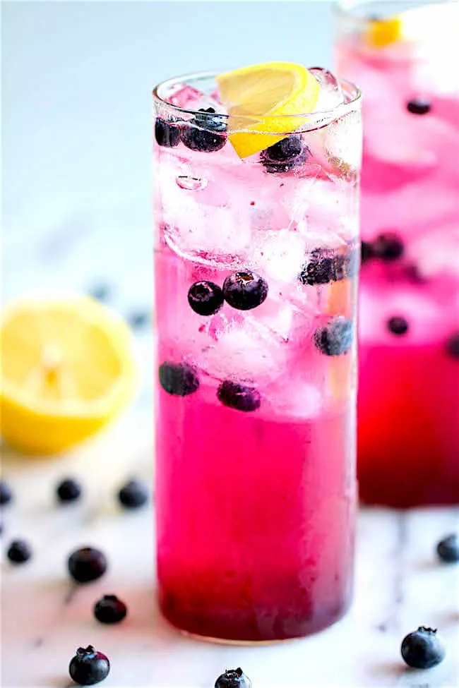 The Hirshon Blueberry Mint Lemonade