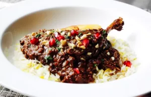The Hirshon Iranian Duck Khoresh-e Fesenjān - خورش فسنجان‎‎