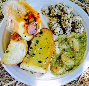 Gilroy Garlic Festival Scampi in Butter Sauce