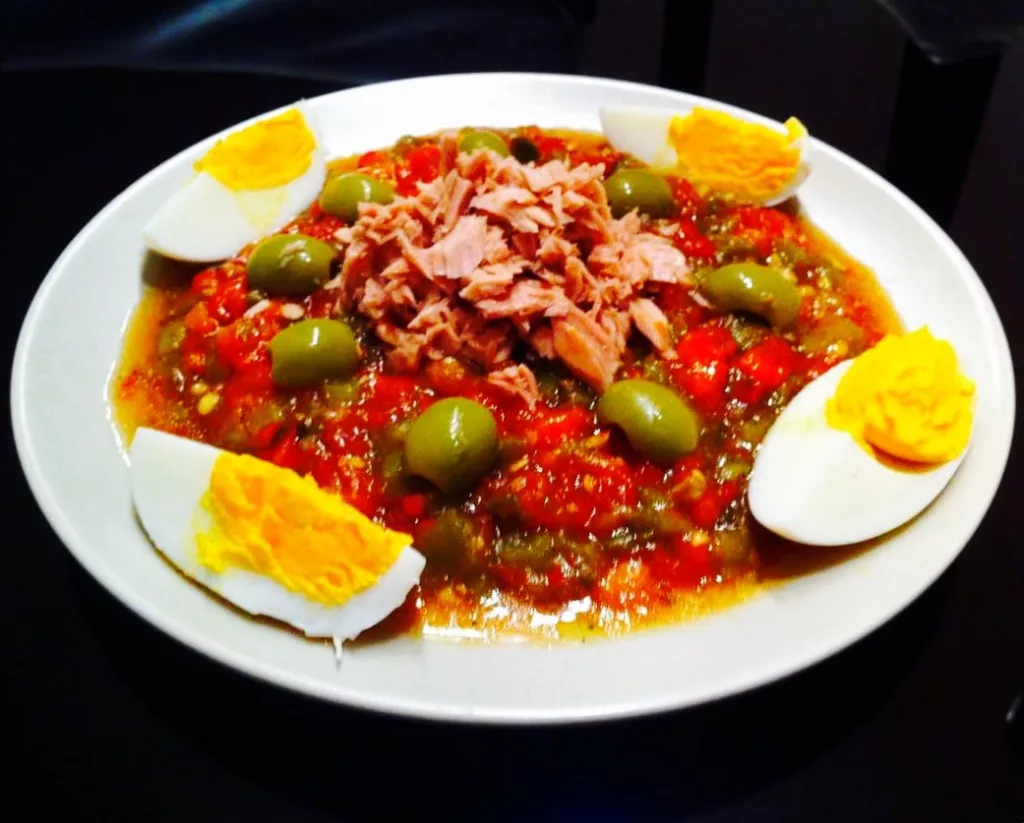 The Hirshon Tunisian Mechouia Salad - سلاطة مشويّة