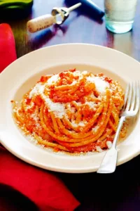The Hirshon Bucatini all'Amatriciana