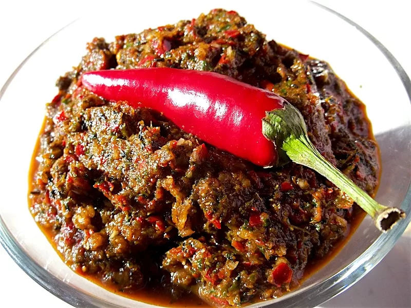 The Hirshon Adzhika (Georgian Hot Pepper Relish) - აჯიკა 2 The Hirshon Georgian Ajika - აჯიკა