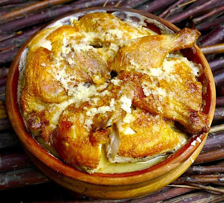 The Hirshon Georgian Garlic Chicken - ჩქმერული