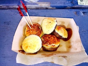 Gilroy Garlic Festival Stuffed Mushrooms