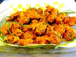 The Hirshon Bengali Shrimp Fritters - শ্রিম্প শামুক