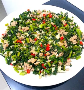 The Hirshon Chinese Pickled Mustard Greens With Minced Pork - 肉末雪里蕻 肉末雪里蕻