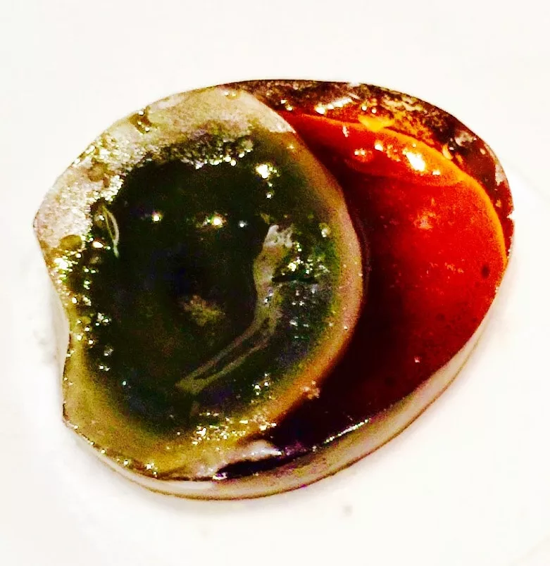 Cory Lee's Thousand Year Old Quail Egg With Pickled Ginger