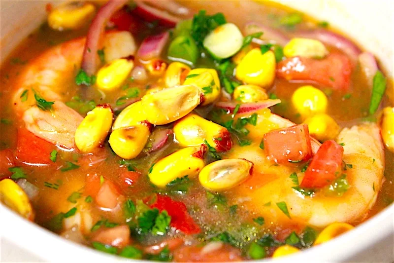 The Hirshon Ecuadorian Shrimp Ceviche - Ceviche de Camarones