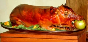 The Hirshon Bavarian Roast Suckling Pig - Bayrisches Bratensäuglingshwein