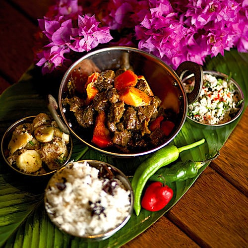The Hirshon Fijian Goat Curry And Coconut Chutney
