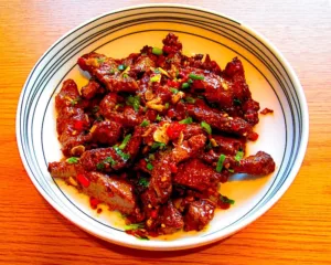 The Hirshon Hunan Beef with Cumin - 孜然牛肉