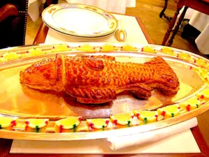 Paul Bocuse Sea Bass in Pastry with Sauce Choron