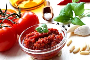 The Hirshon Sicilian Pasta with Pesto Trapanese