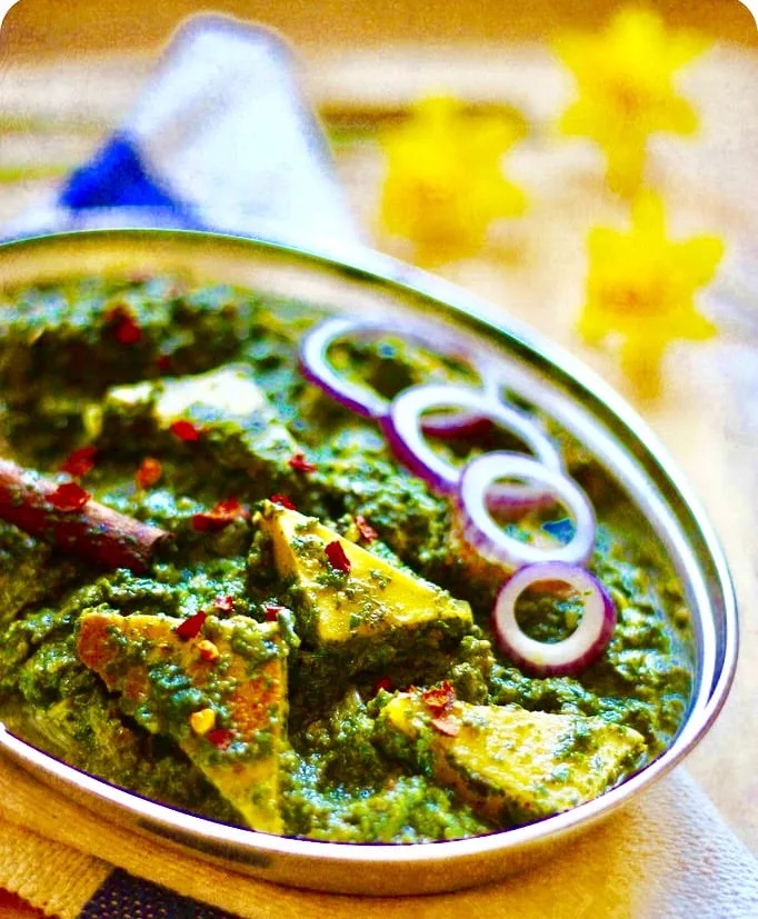 The Hirshon Indian Palak Paneer - पालक पनीर