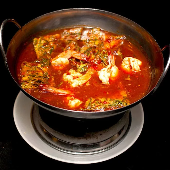 The Hirshon Thai Seafood Sour Orange Curry - แกงส้ม