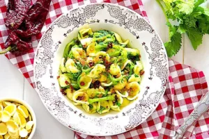 The Hirshon Puglian Pasta With Greens, Sausage And Anchovy - Orrechiette Alla Barese The Hirshon Puglian Pasta With Greens, Sausage And Anchovy - Orrechiette Alla Barese