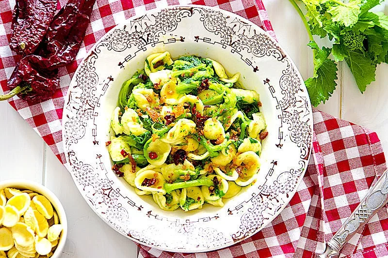The Hirshon Puglian Pasta With Greens, Sausage And Anchovy - Orrechiette Alla Barese