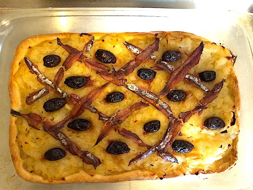 The Hirshon Provençal Onion, Olive and Anchovy Tart - Pissaladière