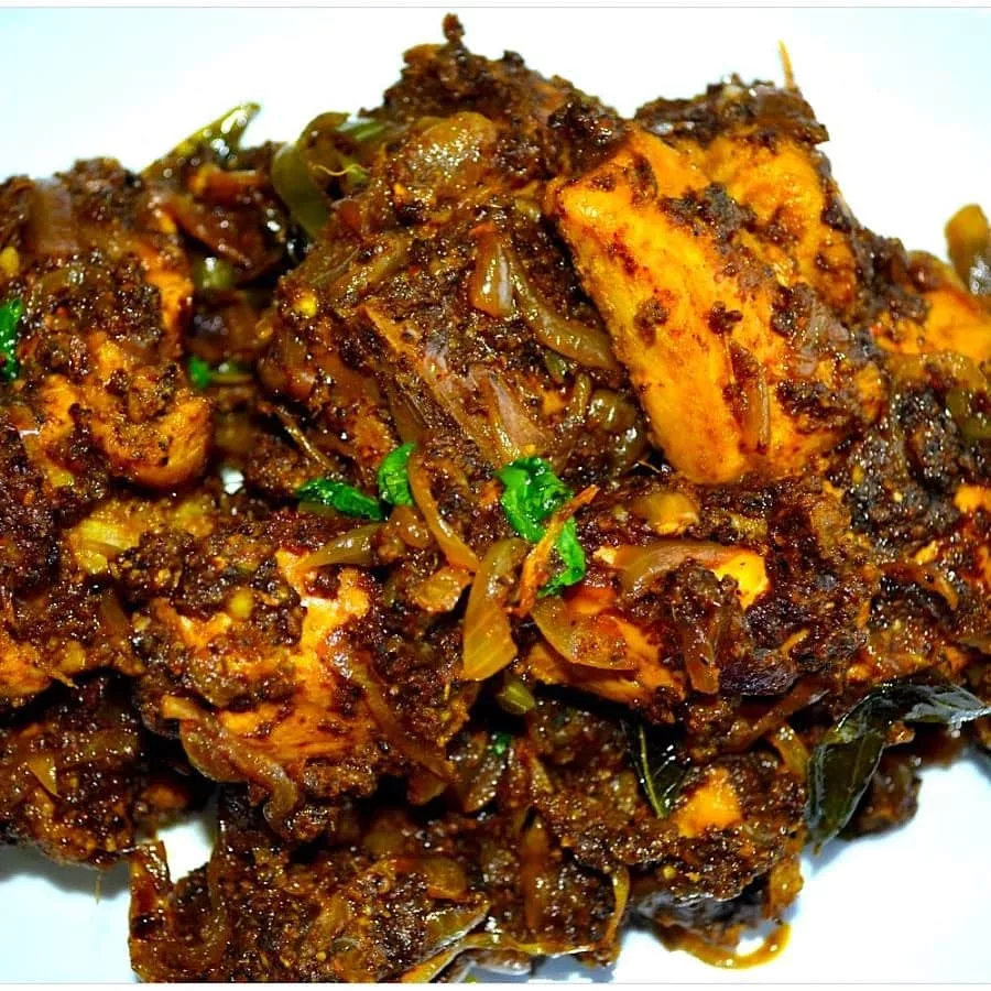 The Hirshon Kerala Pepper Chicken - Nadan Kurumulaku Kozhi