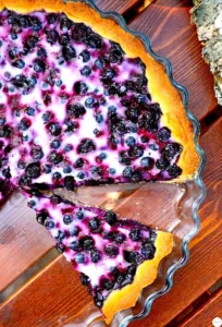 The Hirshon Finnish Blueberry Pie - Mustikkapiirakka The Hirshon Finnish Blueberry Pie - Mustikkapiirakka