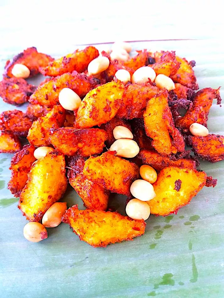 The Hirshon Ghanaian Spiced Fried Plantains - Kelewele