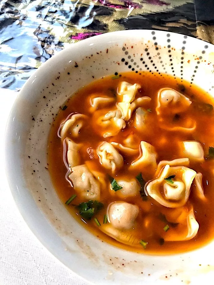 The Hirshon Uyghur Tortellini and Lamb Soup - چۈچۈرە سورپا 16 The Hirshon Uyghur Tortellini and Lamb Soup - قۇقۇرې سورپا