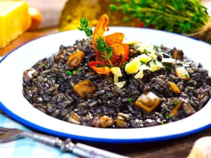 Ino Kuvačić’s Croatian Black Squid Ink Risotto - Crni Rižot