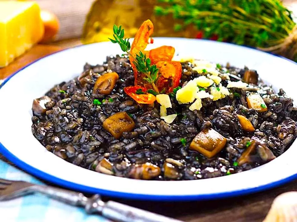 Ino Kuvačić’s Croatian Black Squid Ink Risotto - Crni Rižot 11 Ino Kuvačić’s Croatian Black Squid Ink Risotto - Crni Rižot