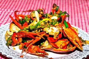 The Hirshon Cambodian Kampot Pepper Crab - ក្តាមម្រេចកំពត