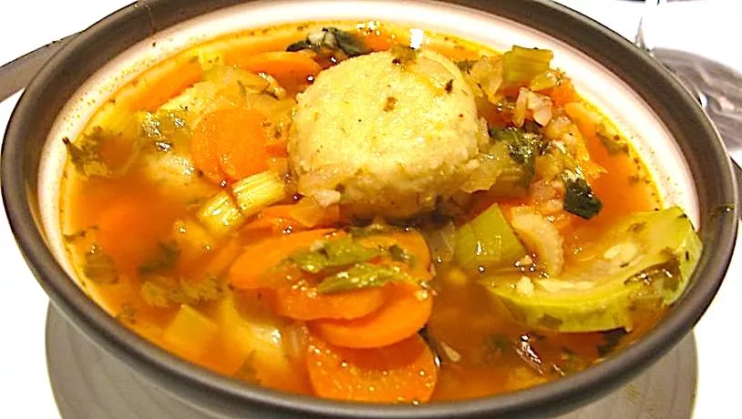 The Hirshon Jewish Kurdish Kubbeh in Chicken Soup - קובה חאמו