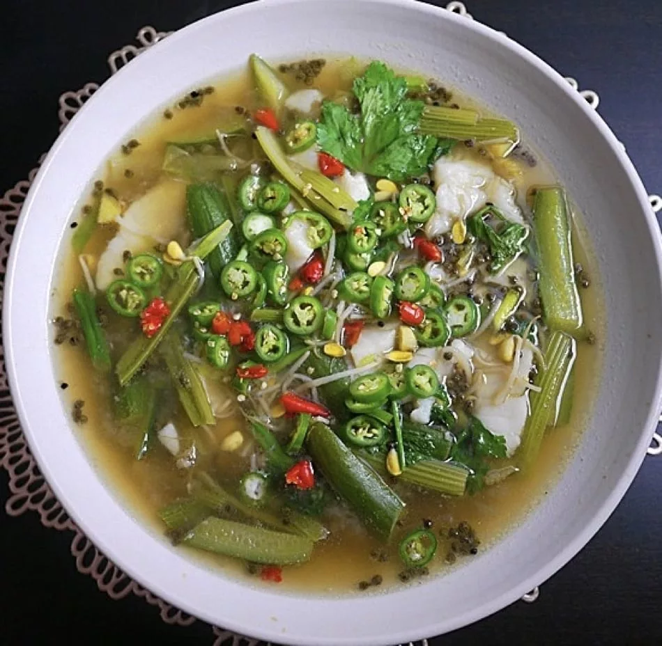 Green Sichuan Pepper Fish - 青花椒魚