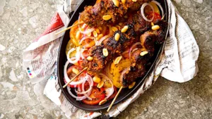 The Hirshon Nigerian Skewered Beef BBQ - Suya