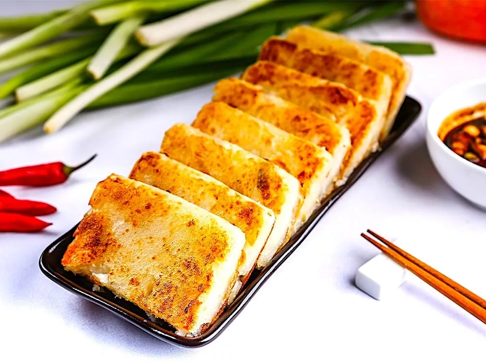 The Hirshon Chinese Dim Sum Radish Cakes - 蘿蔔糕