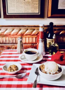 The Hirshon Durgin-Park Indian Pudding With Vanilla Gelato