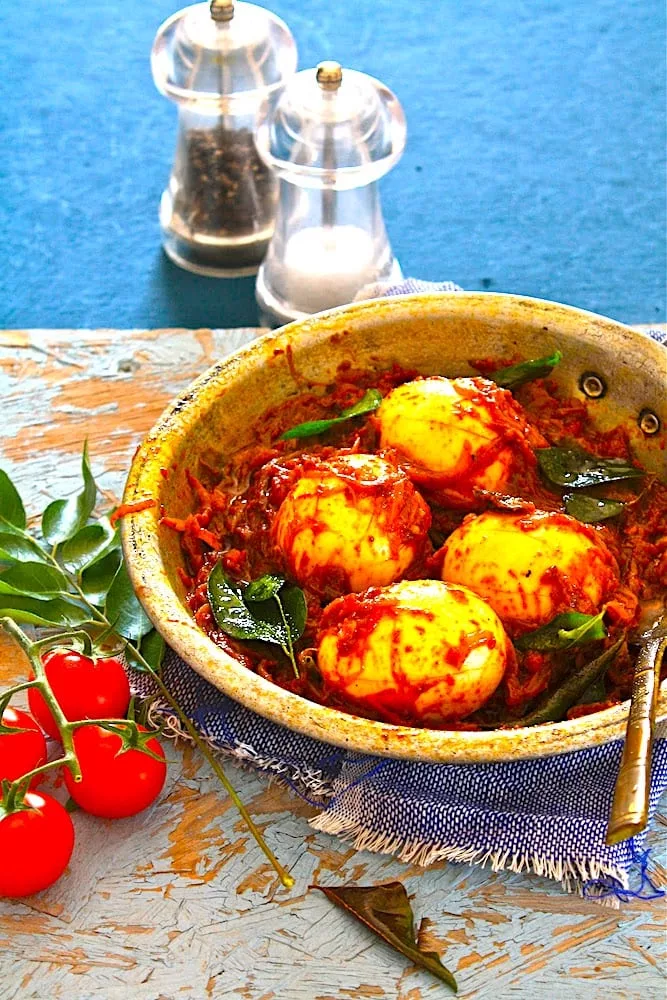 The Hirshon Kerala Egg Curry - നാടൻ മുട്ട റോസ്റ്റ്