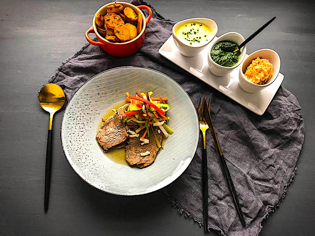 The Hirshon Austrian Boiled Beef With Traditional Accompaniments - Tafelspitz