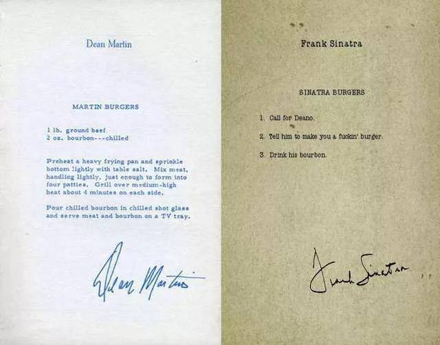 Dean Martin and Frank Sinatra