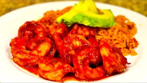 The Hirshon Mexican Deviled Shrimp with Chipotle and Achiote Paste - Camarones a la Diabla con Recado Rojo