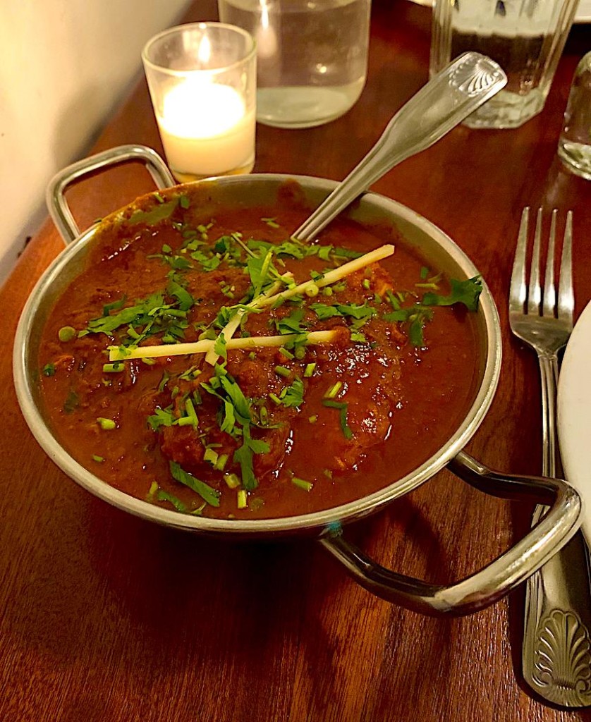 The Hirshon British Indian Restaurant Phall Curry of Spontaneous Combustion