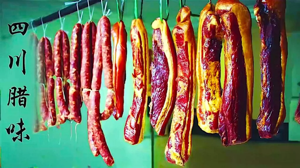Li ZiQi’s Sichuan Ham and Sausages - 四川培根和香肠